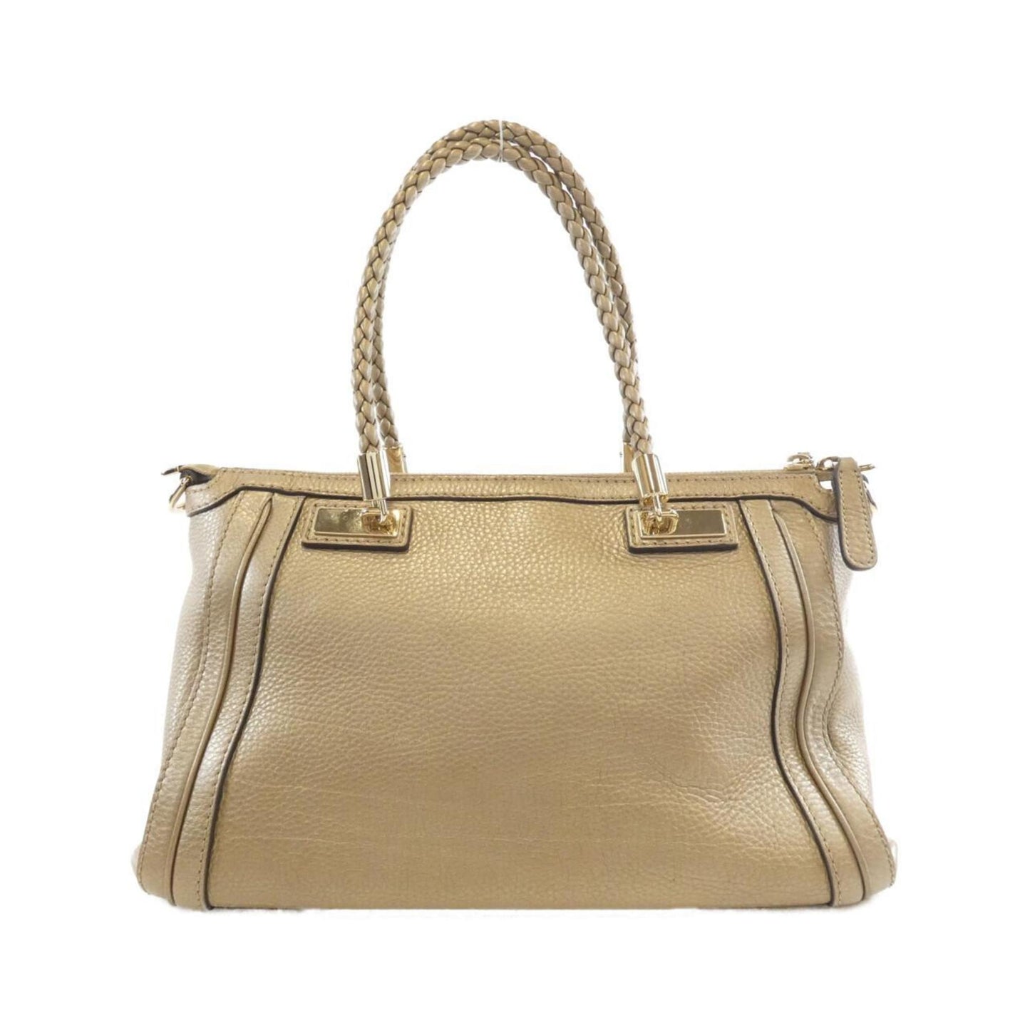 Gucci Gold Leather Shoulder Bag ( )