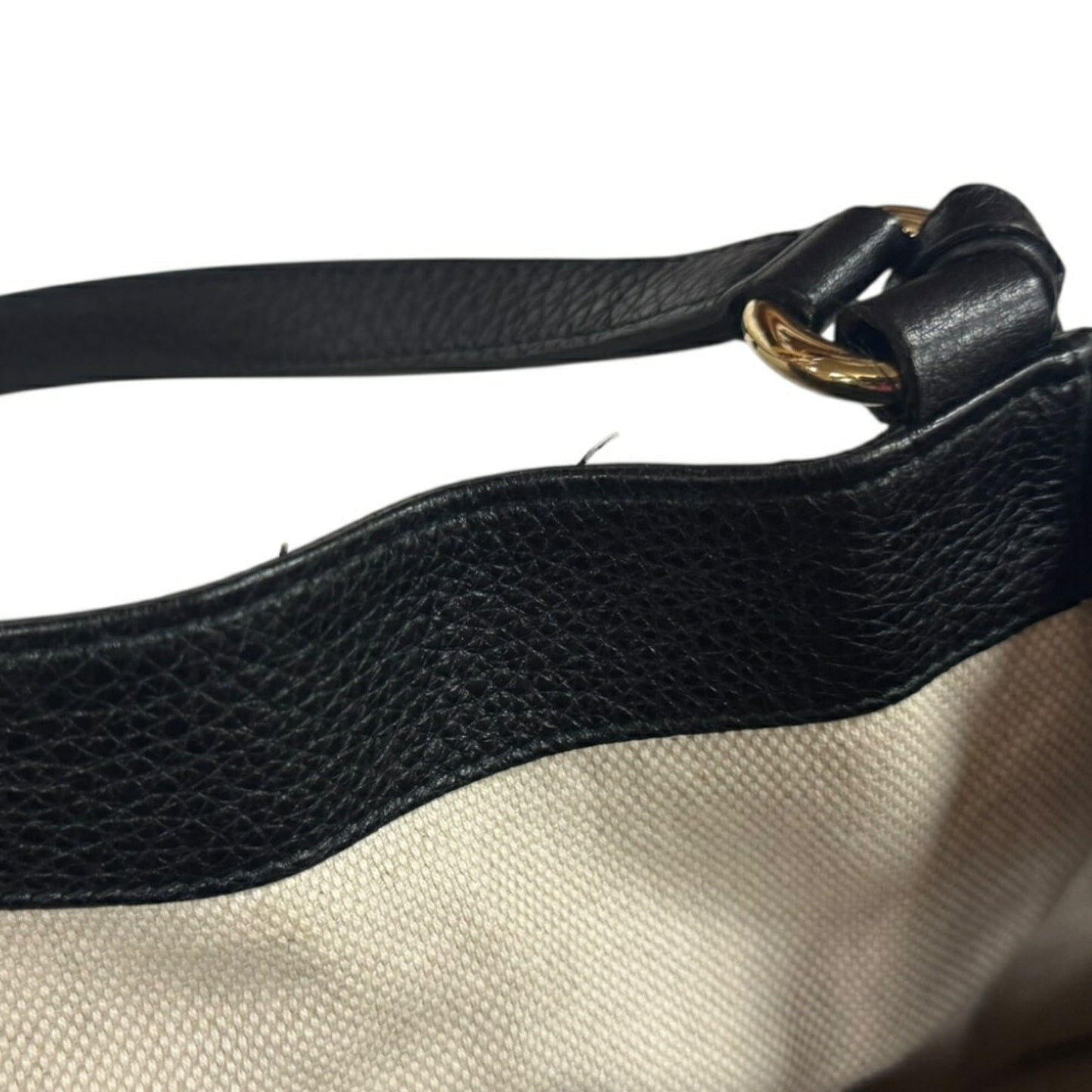 Gucci Black Leather Shoulder Bag ( )