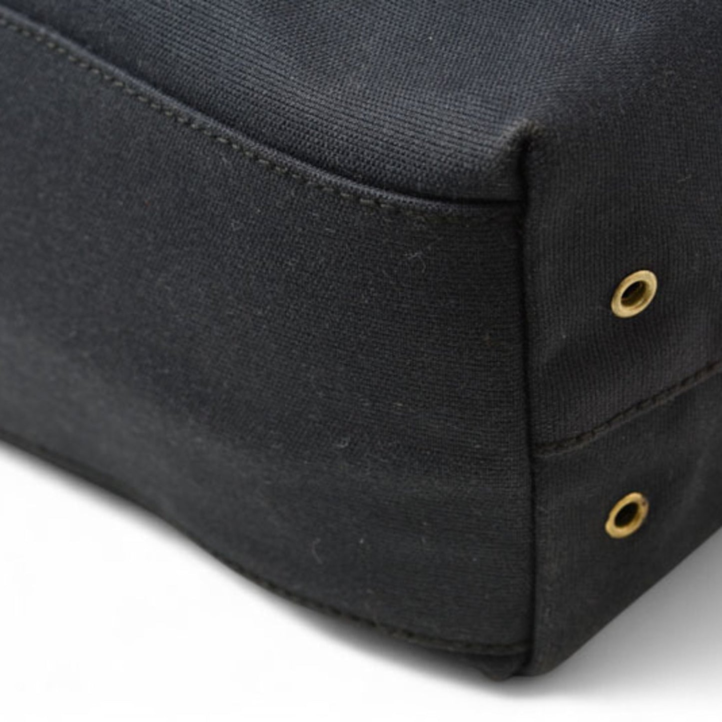 Gucci Black Cotton Canvas Shoulder Bag Sling Bag ( )