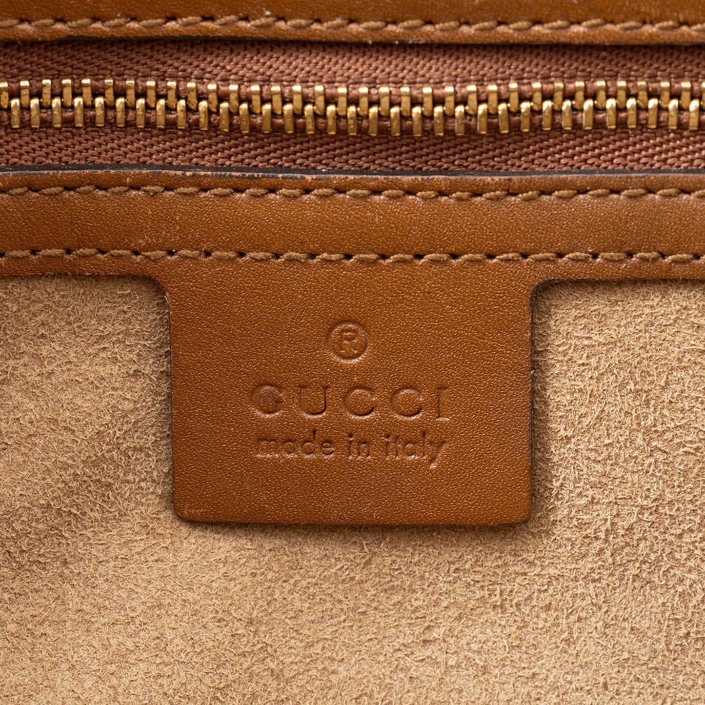 Gucci Beige Gg Supreme Leather Shoulder Bag ( )