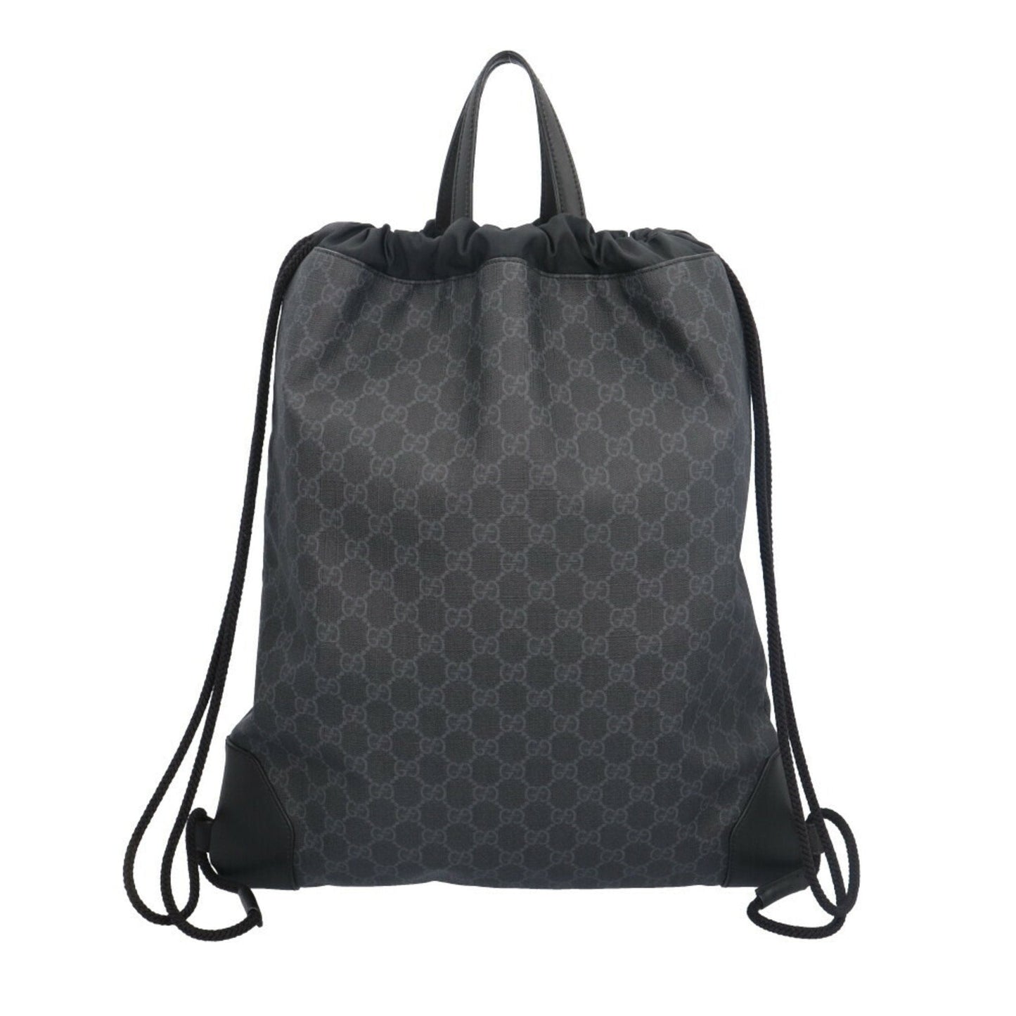 Gucci Black Navy Red Color Gg Supreme Backpack ( )