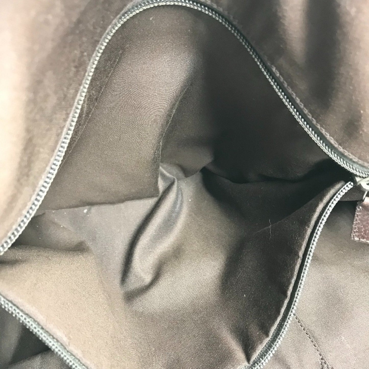 Gucci Beige Dark Brown Gg Canvas Shoulder Bag Tote Bag ( )