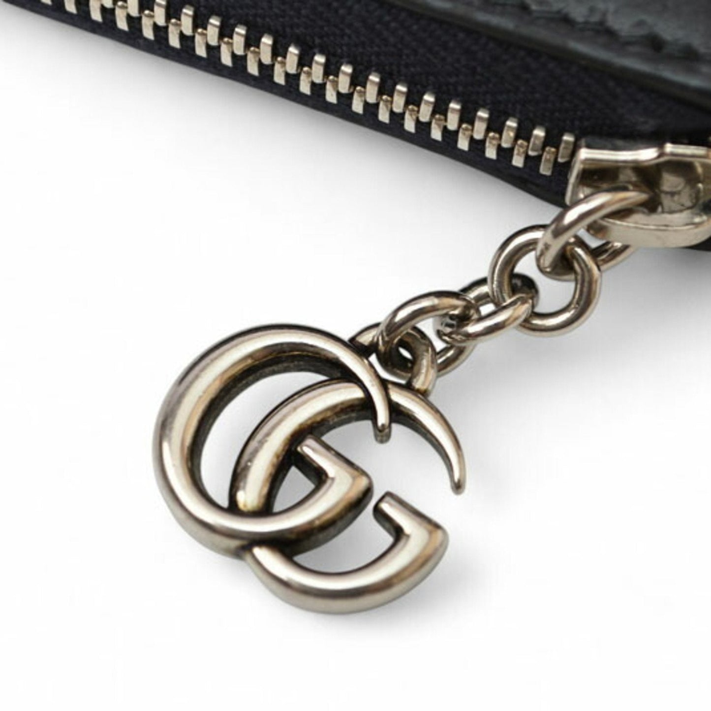 Gucci Beige Navy Coated Canvas Long Wallet (Bi-Fold) ( )