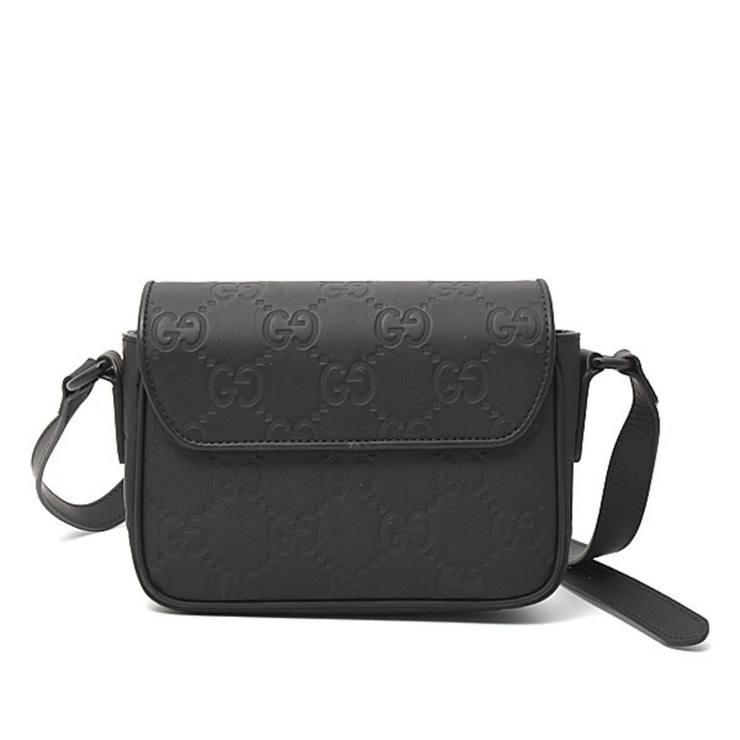 Gucci Black Rubber Shoulder Bag ( )