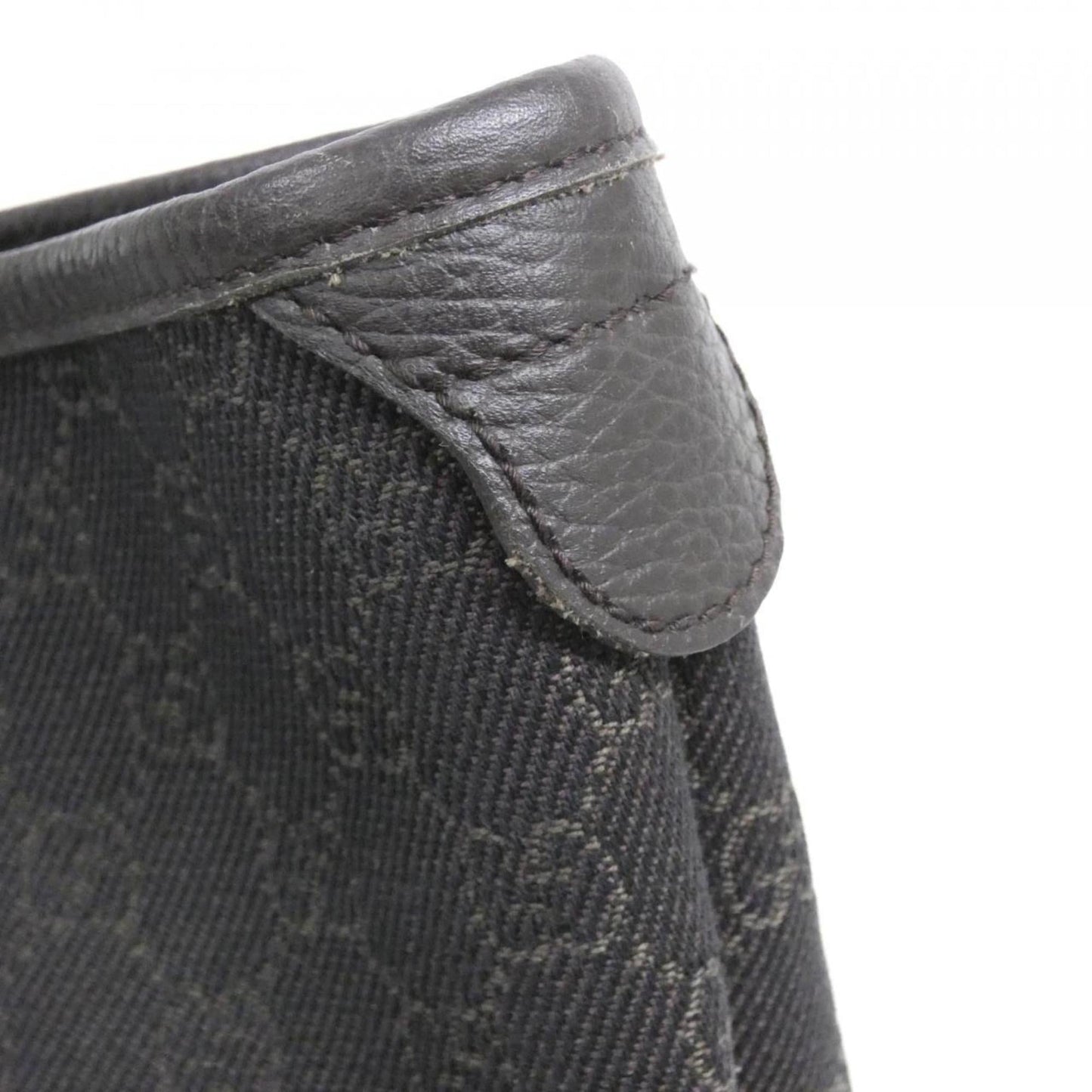 Gucci Brown Denim Handbag ( )