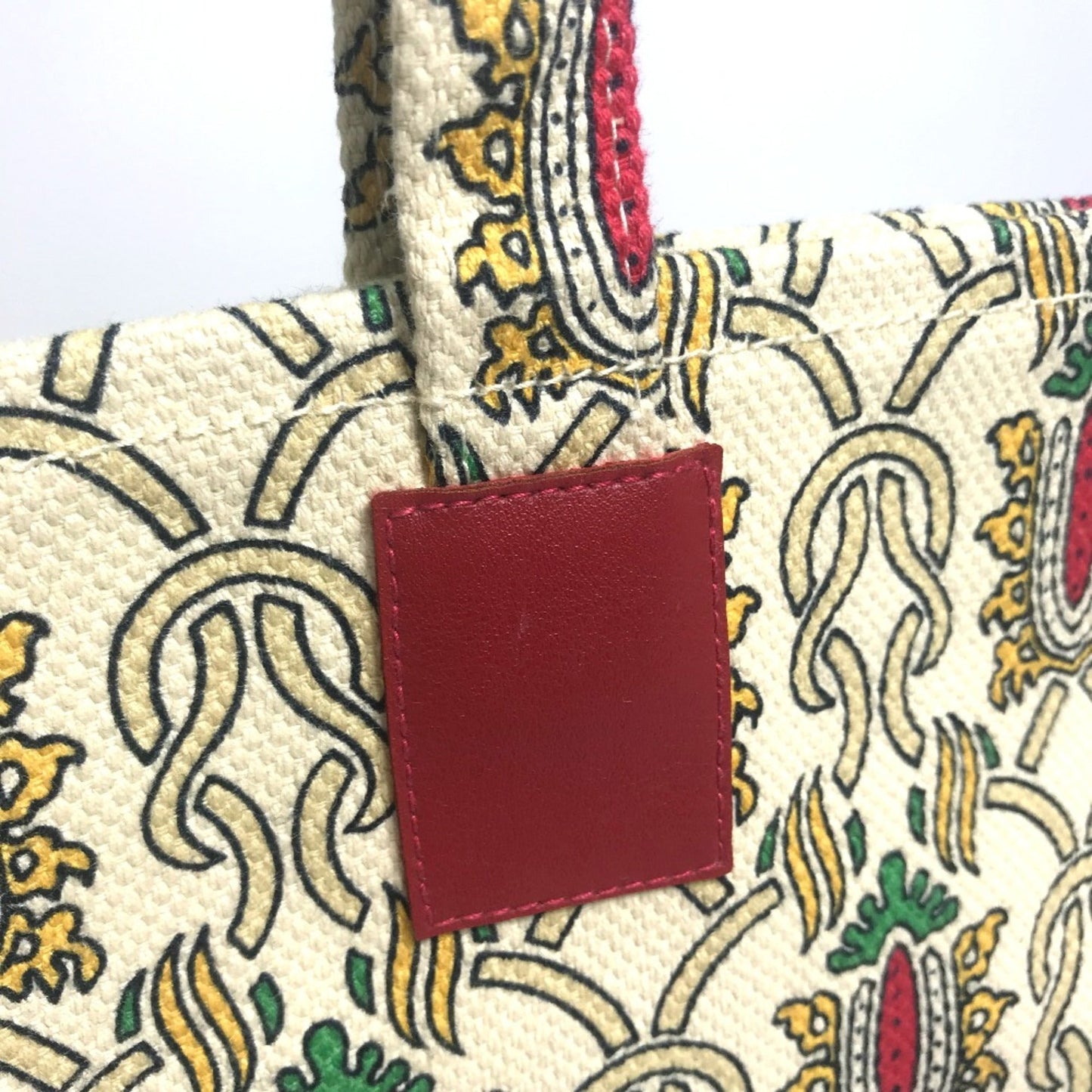 Gucci Beige Cloth Tote Bag ( )
