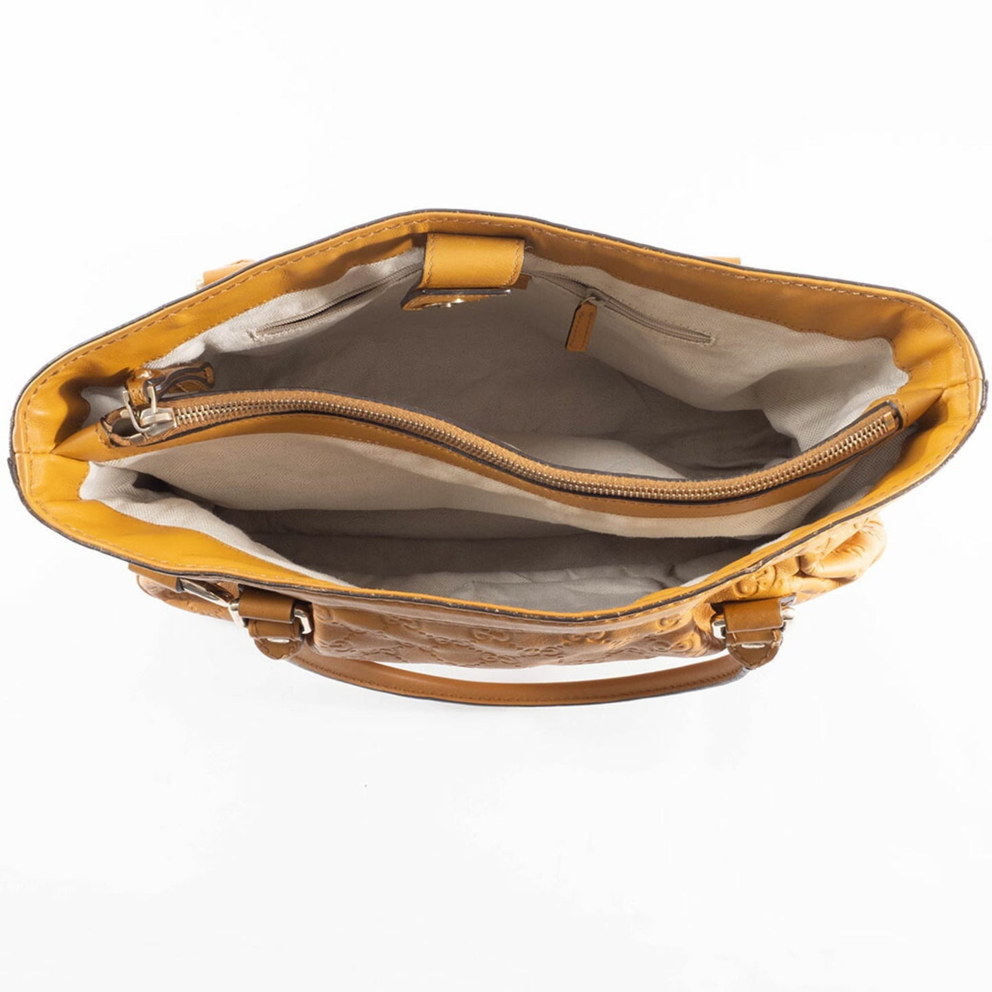 Gucci Brown Leather Handbag ( )
