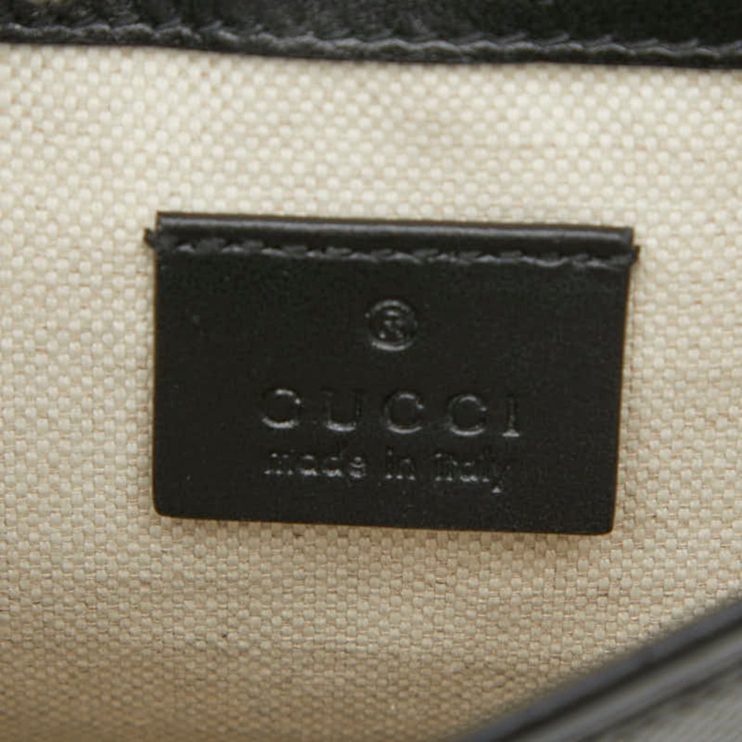 Gucci Black Leather Fanny Pack ( )