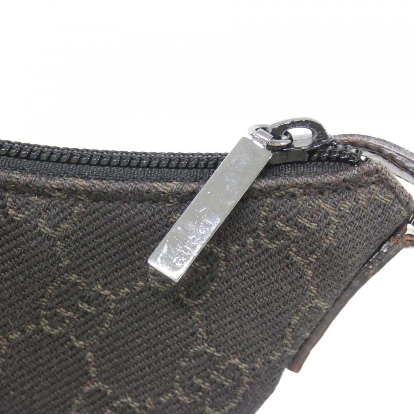 Gucci Brown Denim Shoulder Bag ( )