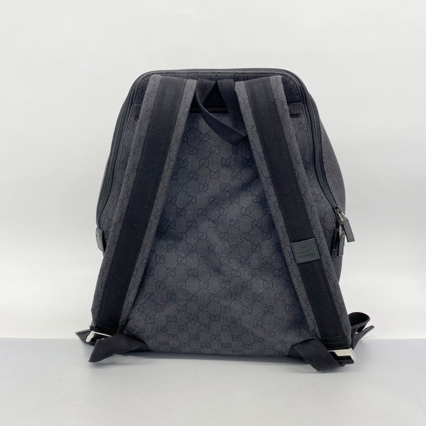 Gucci Black Denim Backpack ( )