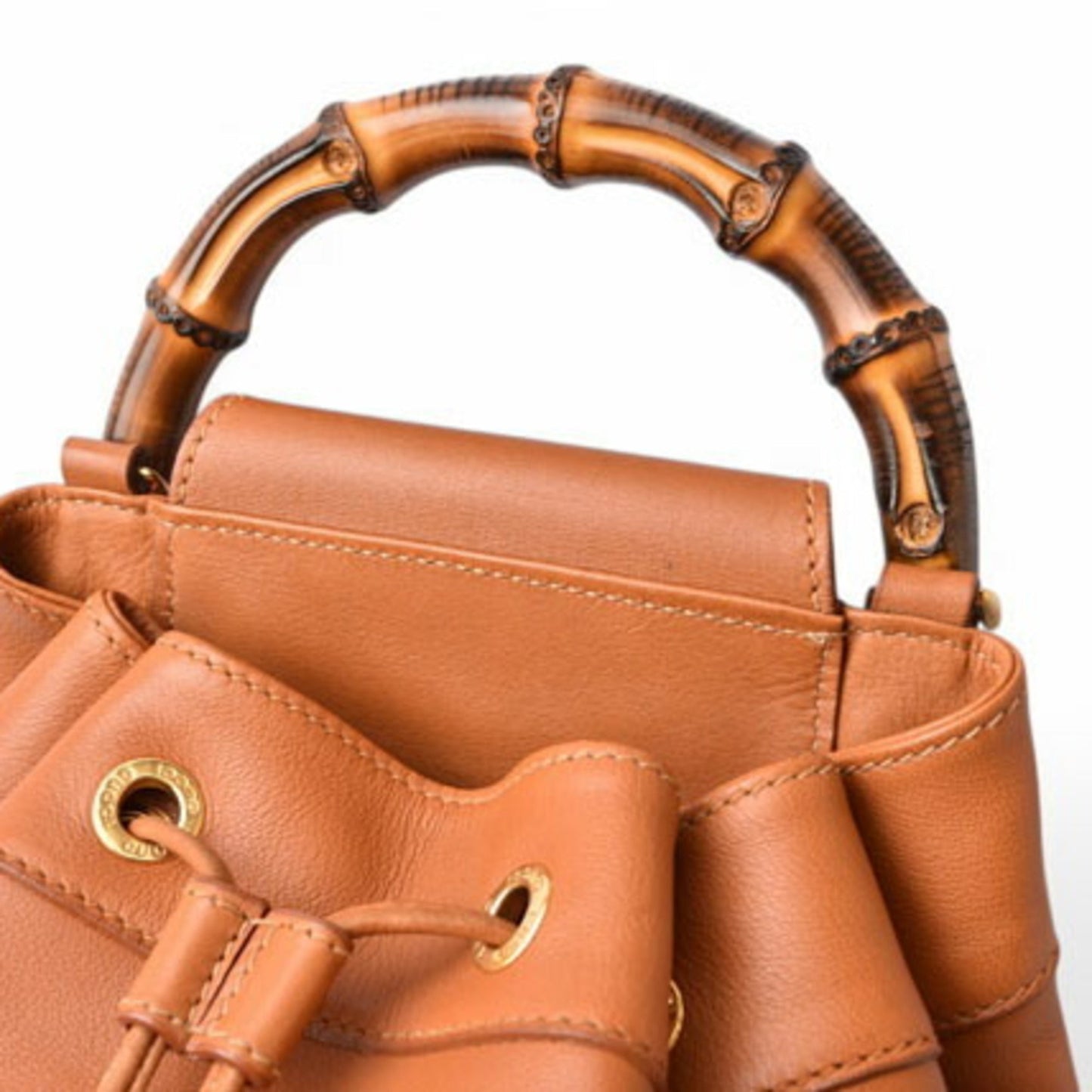 Gucci Brown Leather Shoulder Bag Sling Bag ( )