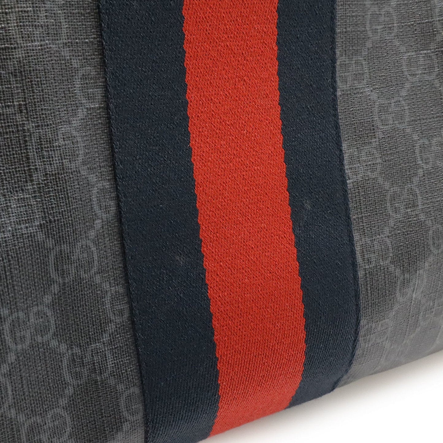 Gucci Black Gray Navy Red Color Gg Supreme Leather Clutch Bag Shoulder Bag ( )