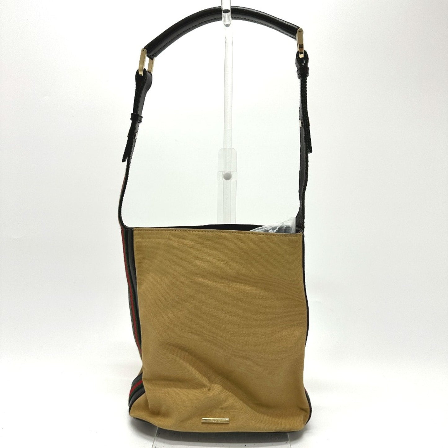 Gucci Beige Leather Shoulder Bag ( )