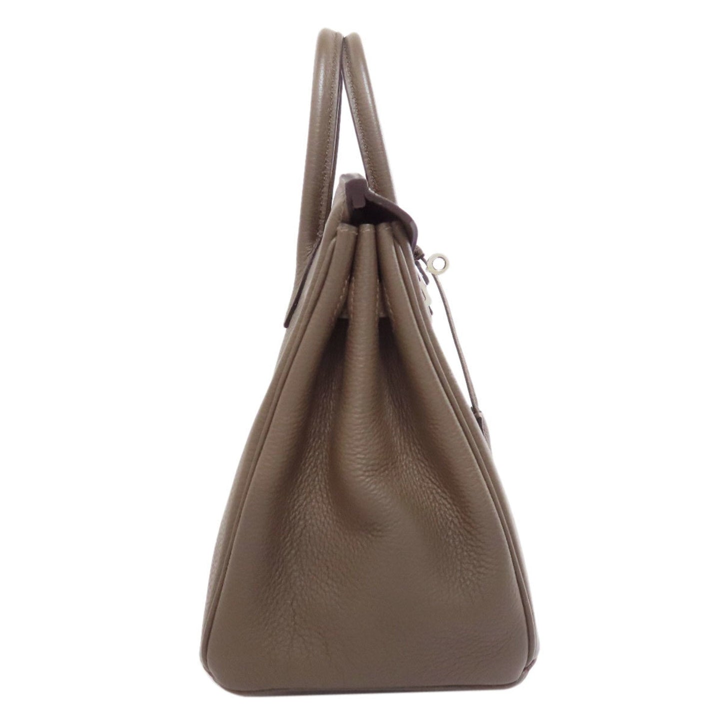 Hermes Brown Togo Leather Handbag ( )