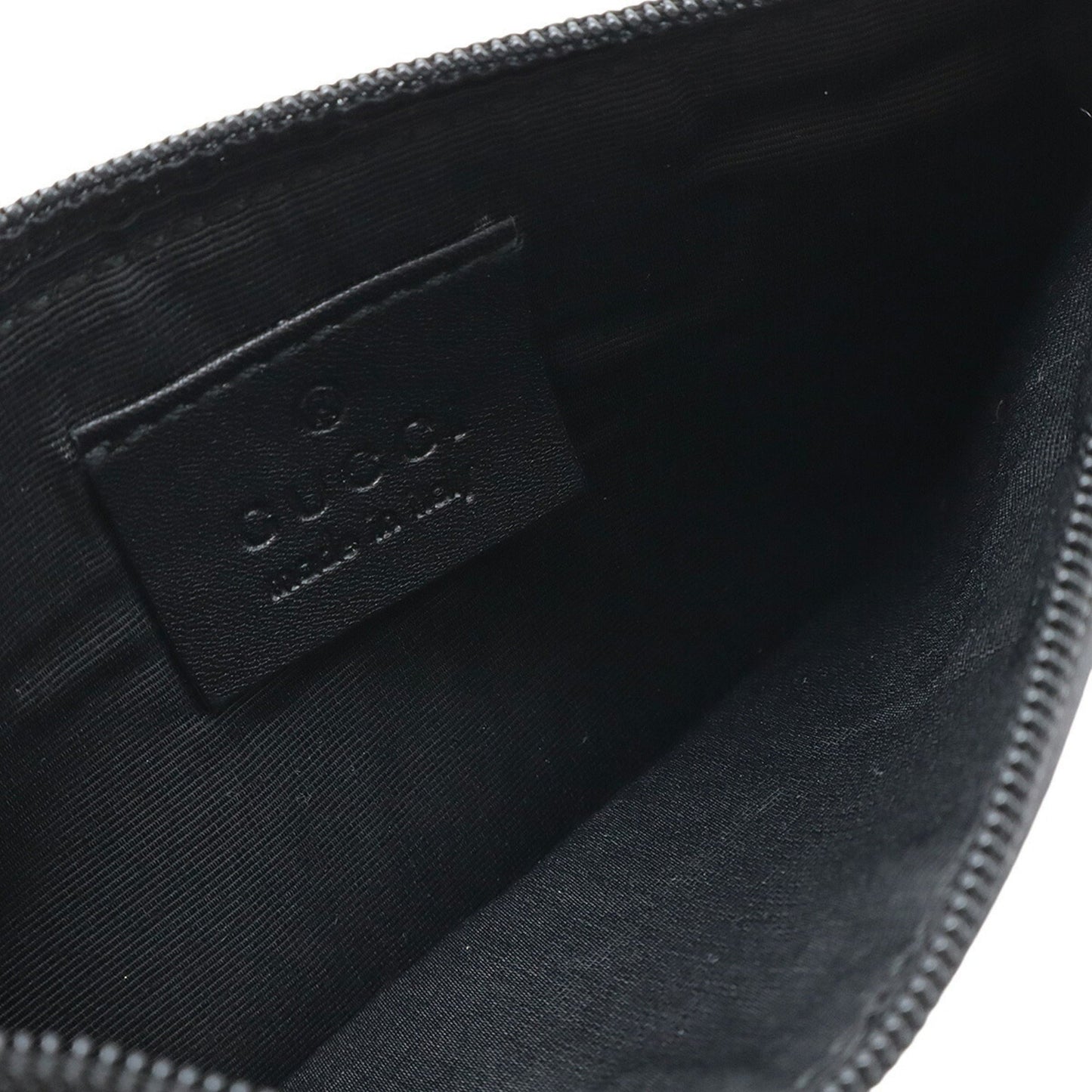 Gucci Gg Canvas Black Gg Canvas Leather Pouch Shoulder Bag ( )