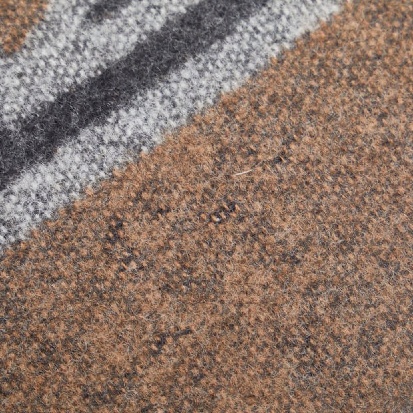 LOUIS VUITTON Escharpe LV Sticker Muffler M70040 Brown Multicolor Wool Cashmere Men's