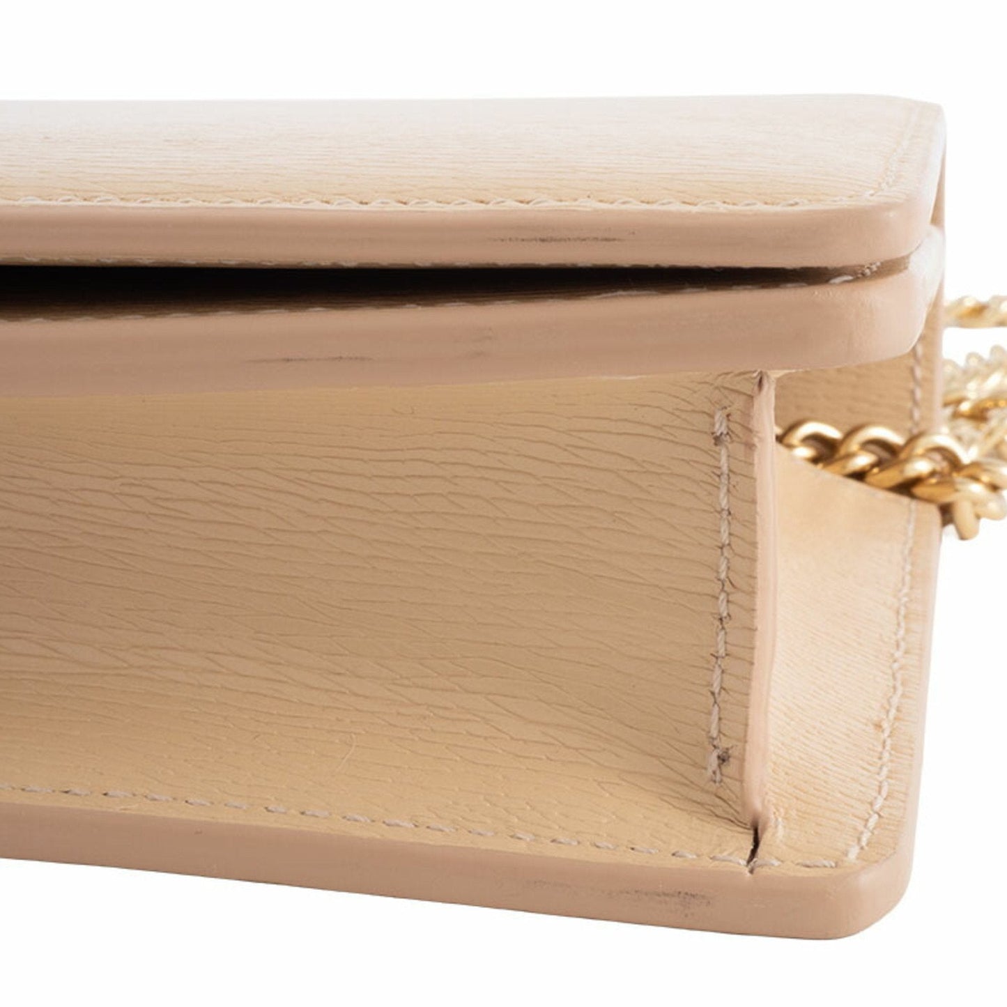 Gucci Pale Orange Leather Shoulder Bag ( )