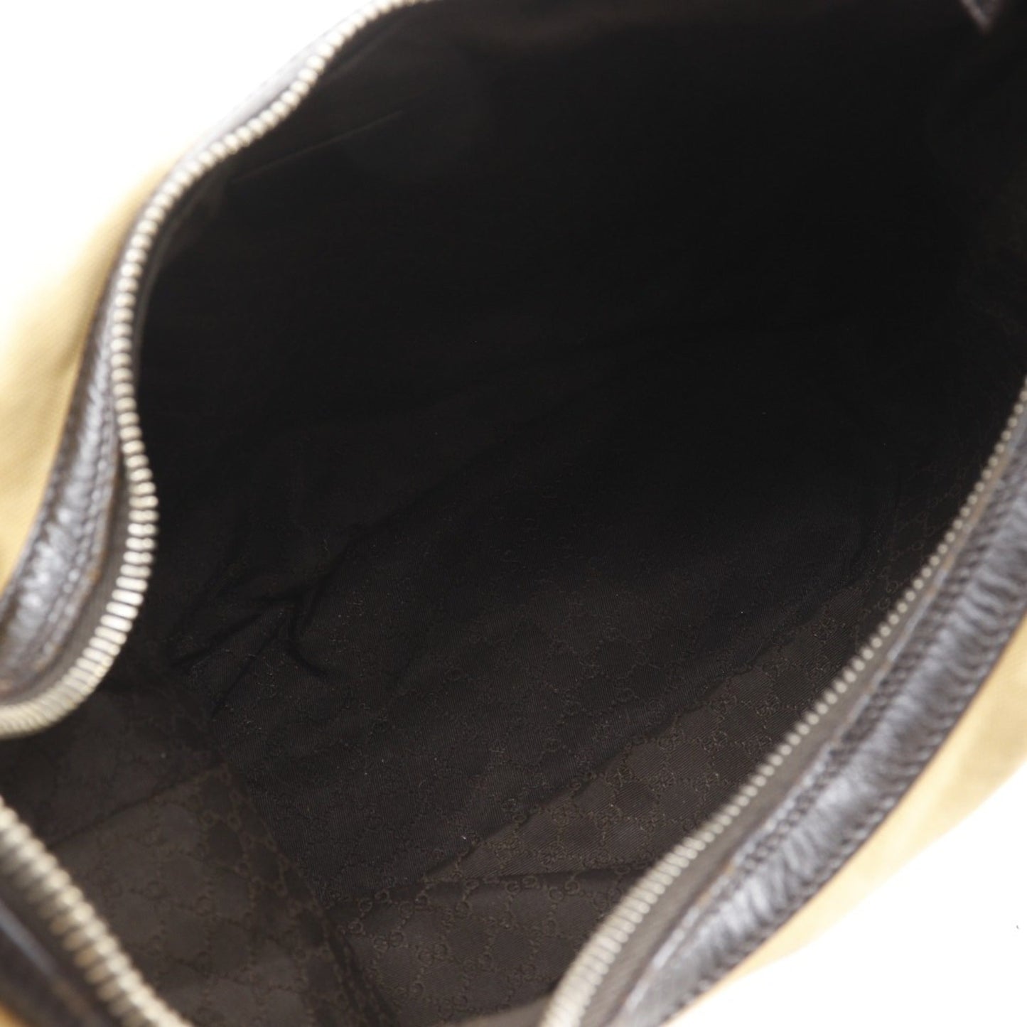 Gucci Beige Canvas Shoulder Bag ( )