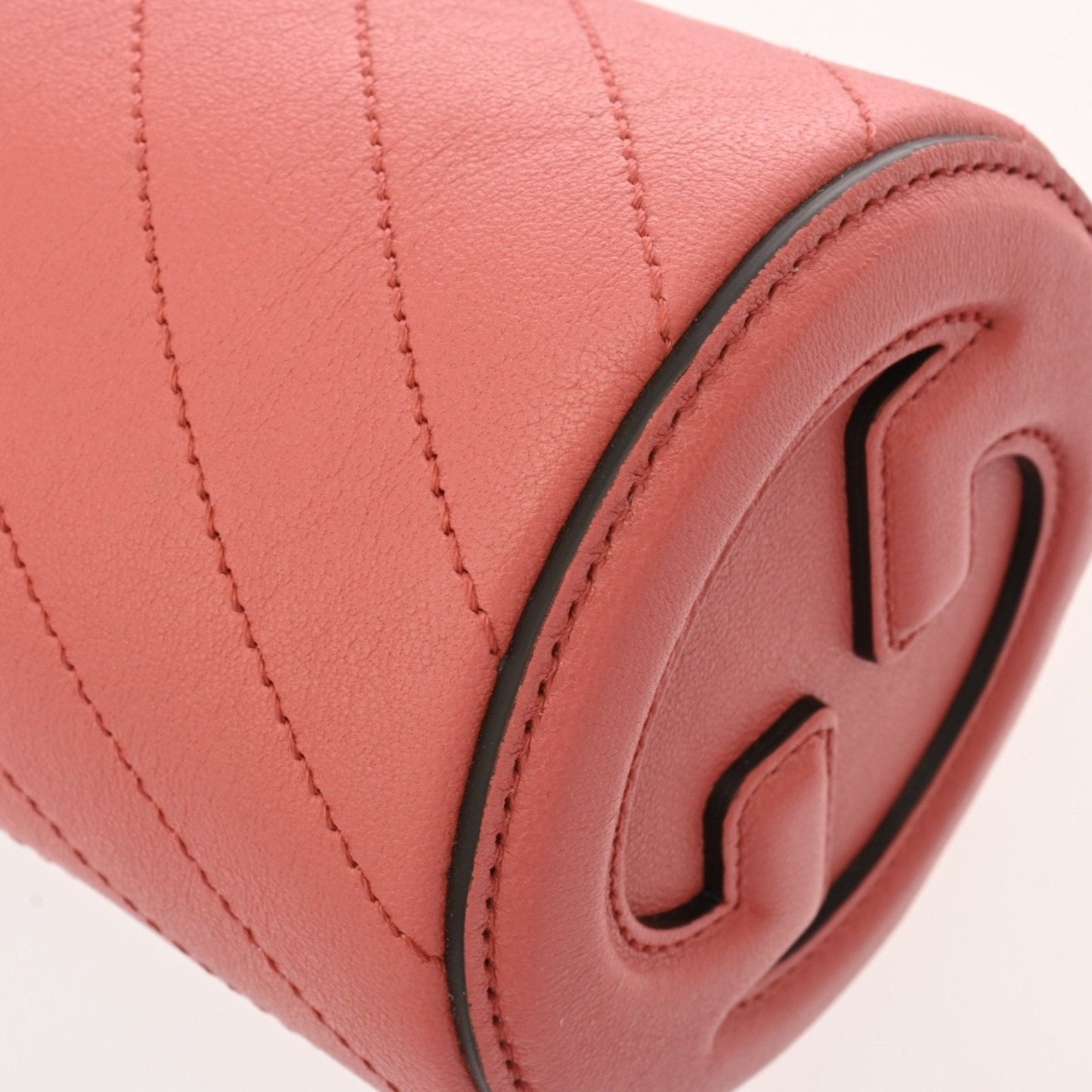 Gucci Pink Leather Shoulder Bag ( )