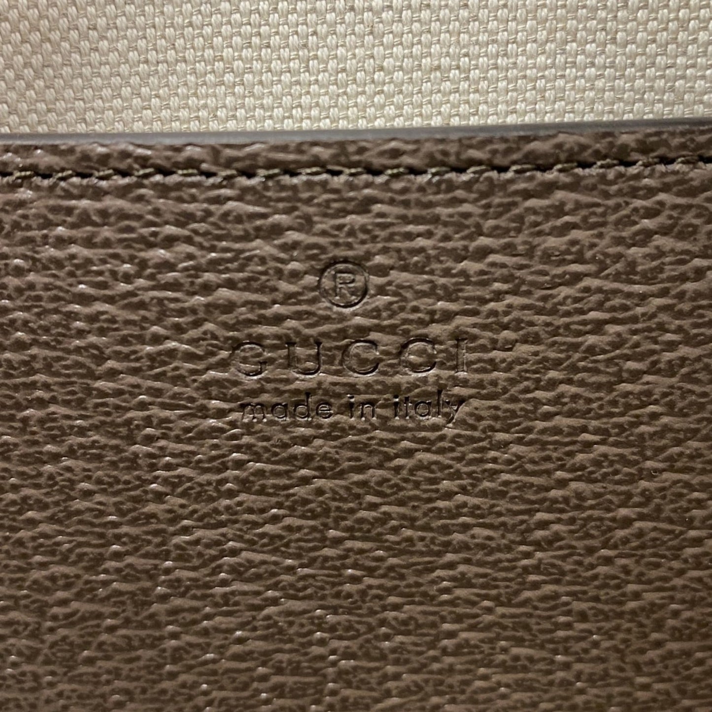 Gucci Brown Pvc Handbag ( )