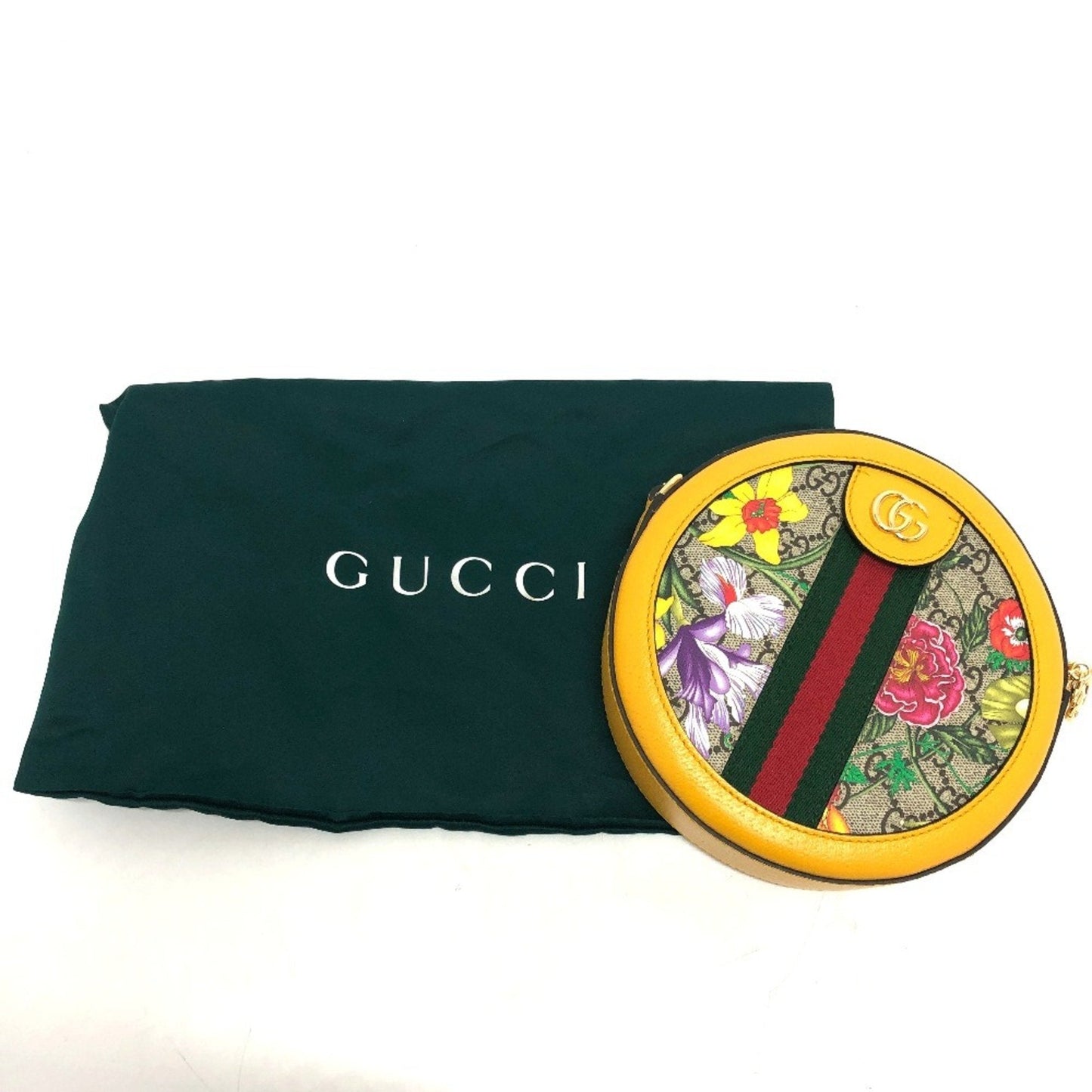 Gucci Yellow Gg Supreme Shoulder Bag ( )