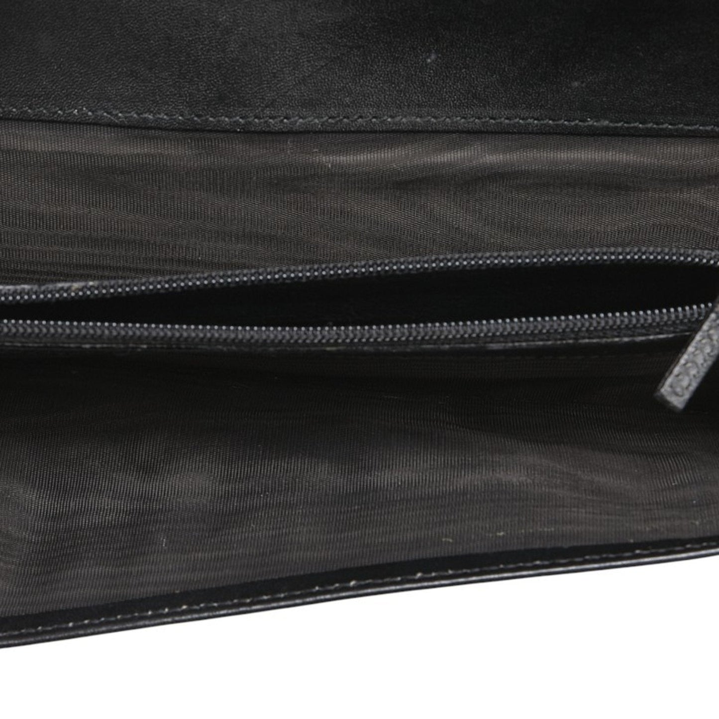 Gucci Black Leather Long Wallet (Bi-Fold) ( )