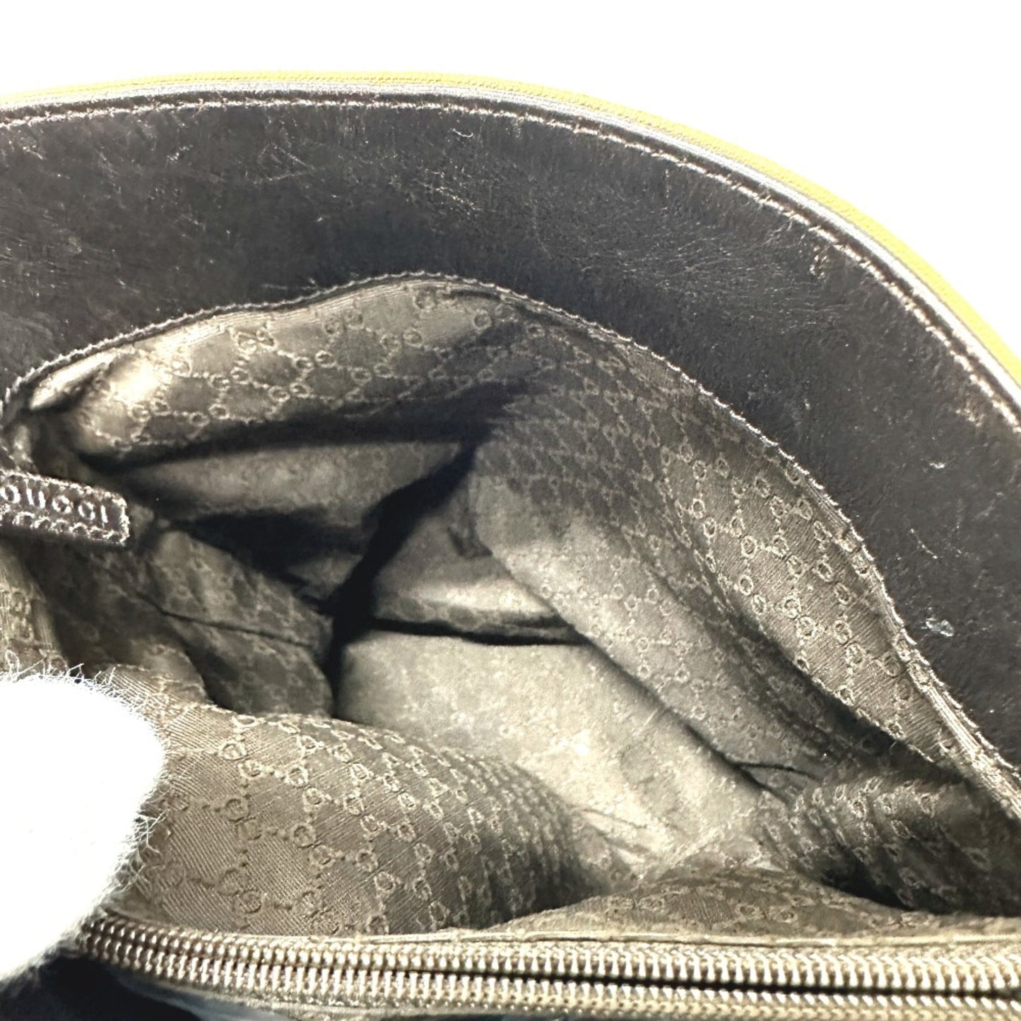 Gucci Beige Leather Shoulder Bag ( )
