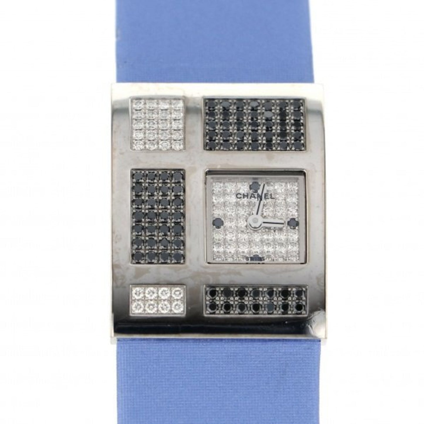 Chanel 1932 Collection H1184 Full Diamond Dial  d Watch Women's