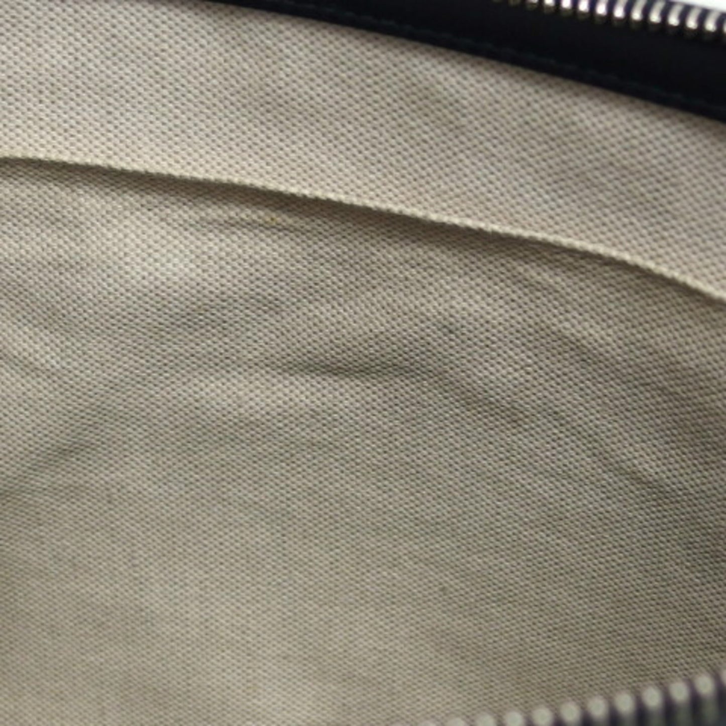 Gucci Black Charcoal Gray Yellow Coated Canvas Leather Clutch Bag Pouch ( )