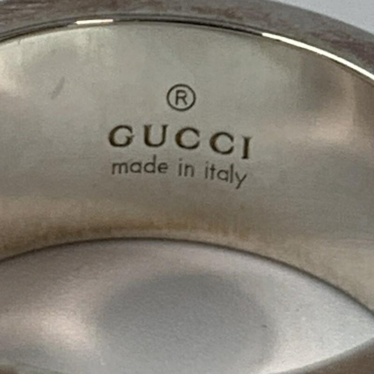 Gucci Silver Silver 925 Band Ring ( )