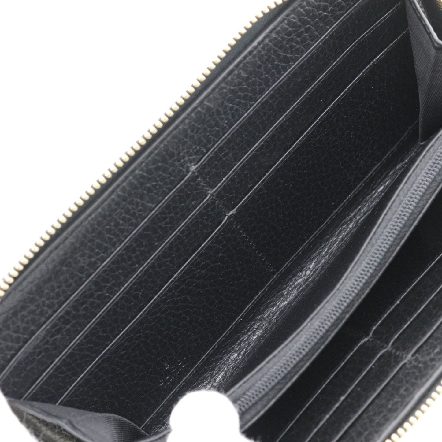 Gucci Black Leather Long Wallet (Bi-Fold) ( )