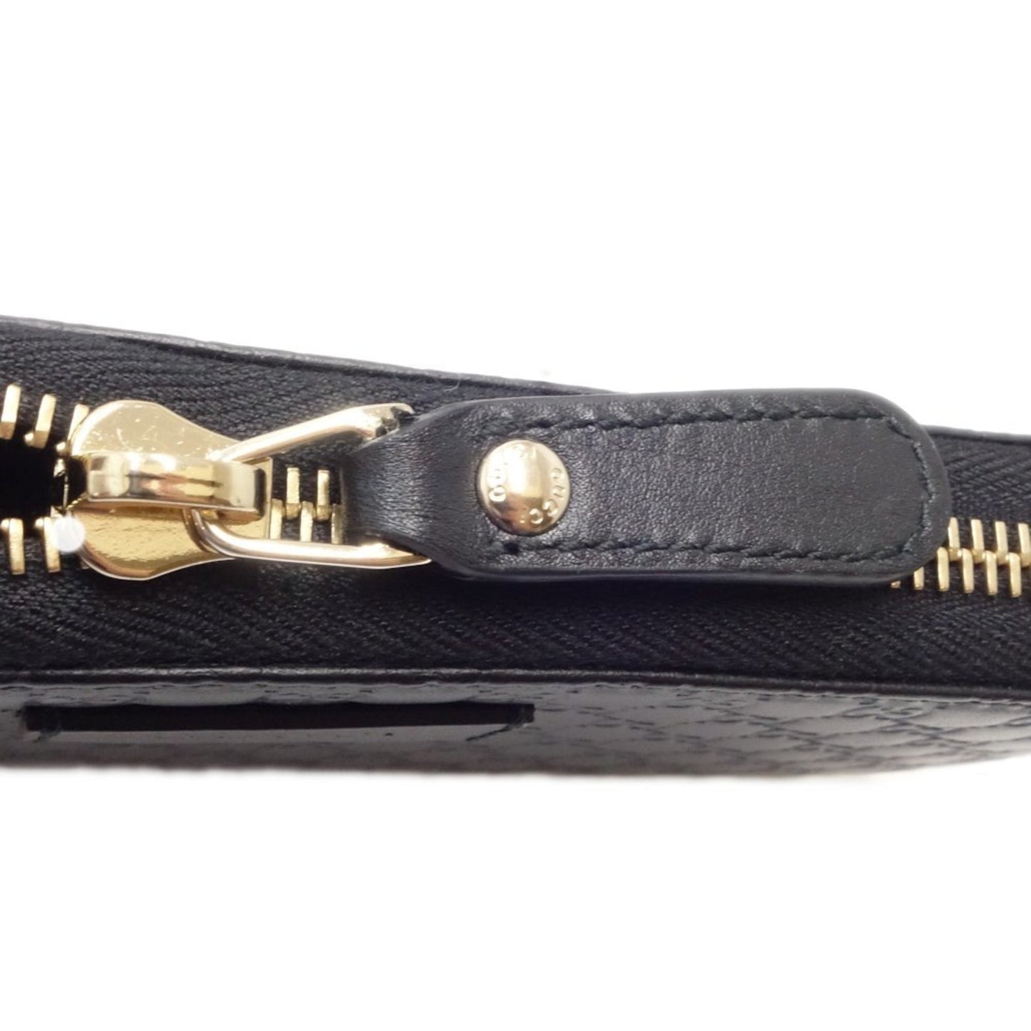 Gucci Black Leather Long Wallet (Bi-Fold) ( )