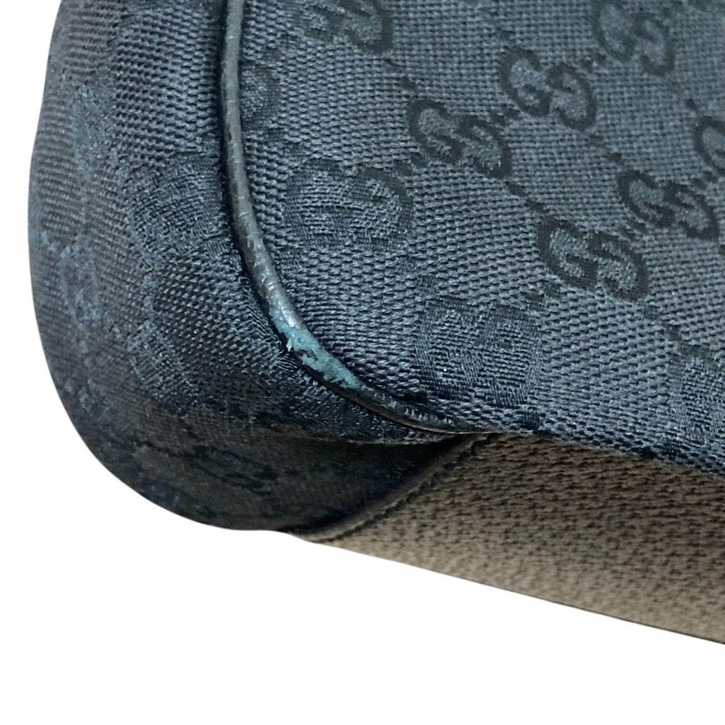 Gucci Black Gg Canvas Handbag ( )