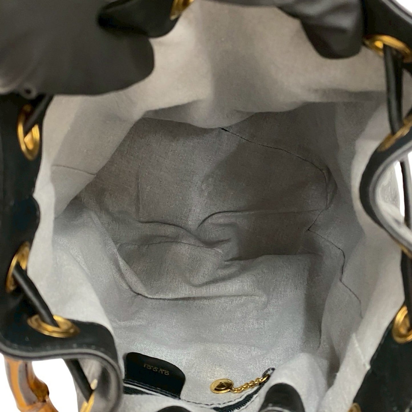 Gucci Black Leather Handbag Shoulder Bag ( )