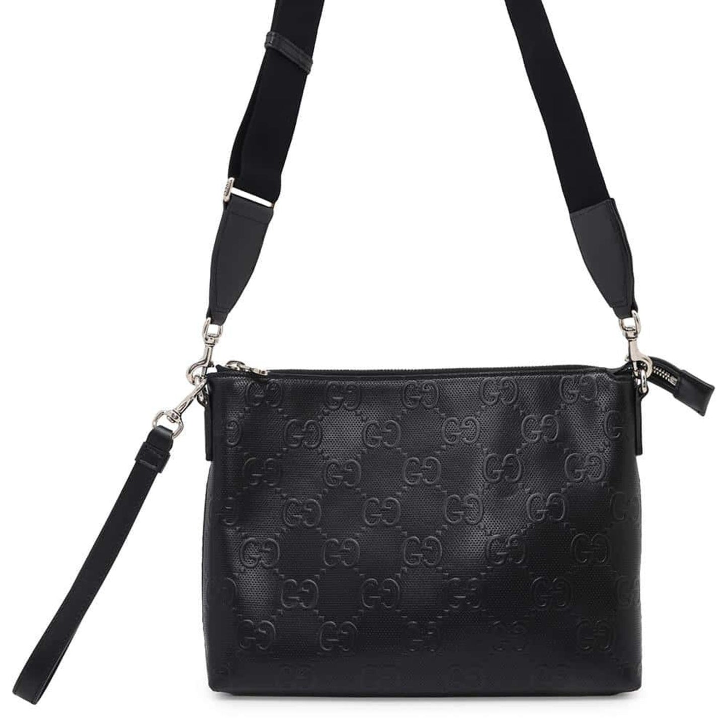 Gucci Black Leather Clutch Bag Shoulder Bag