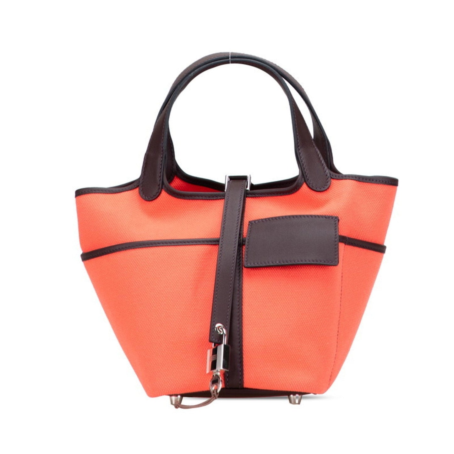 Hermes Picotin Rouge Casaque Swift Leather Handbag ( )