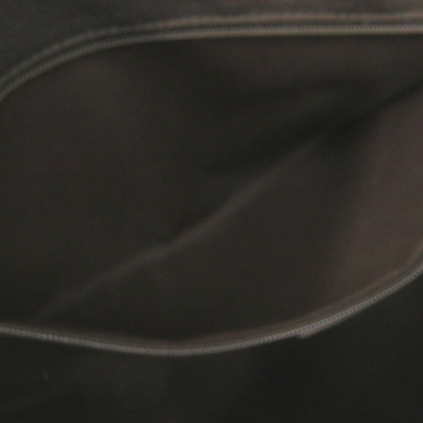 Gucci Dark Brown Canvas Leather Tote Bag ( )