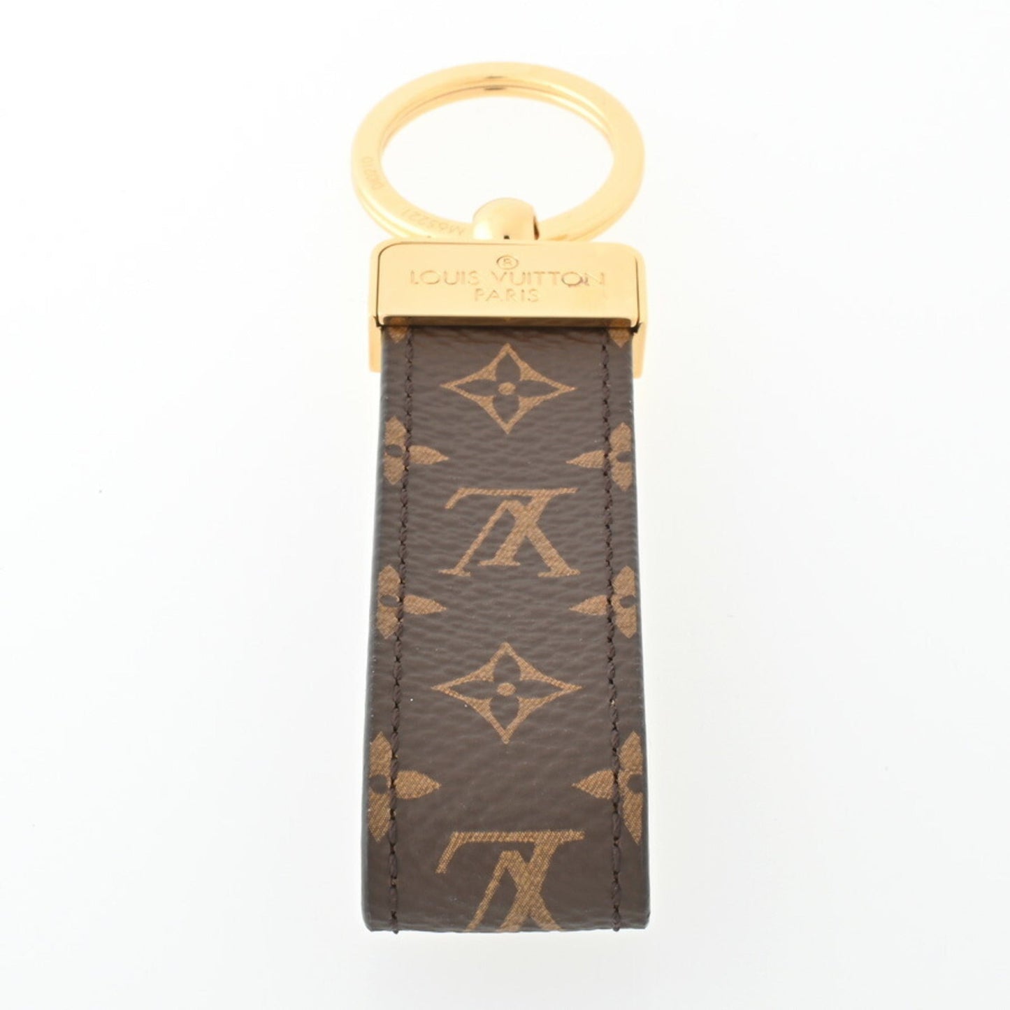 LOUIS VUITTON Keyring Keychain Dragonne M65221 Monogram