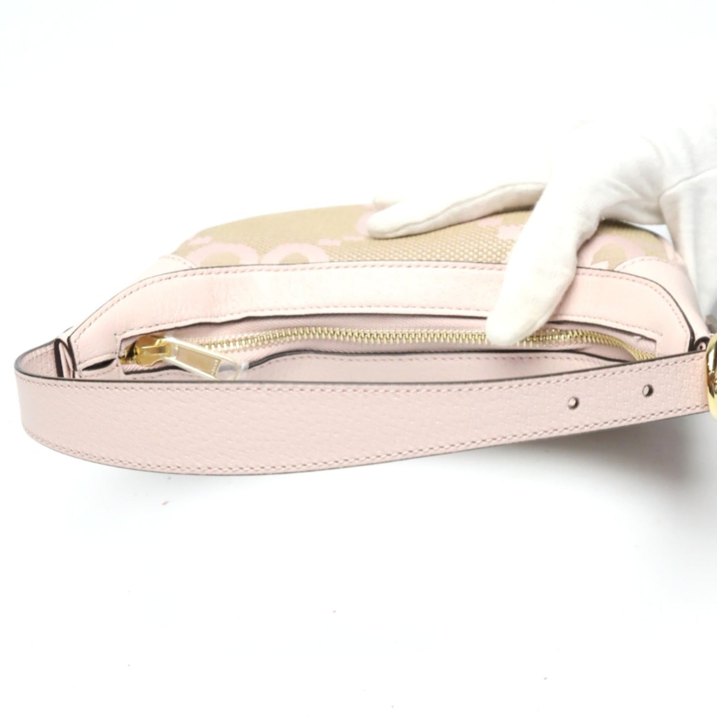 Gucci Pink Gg Canvas Handbag ( )