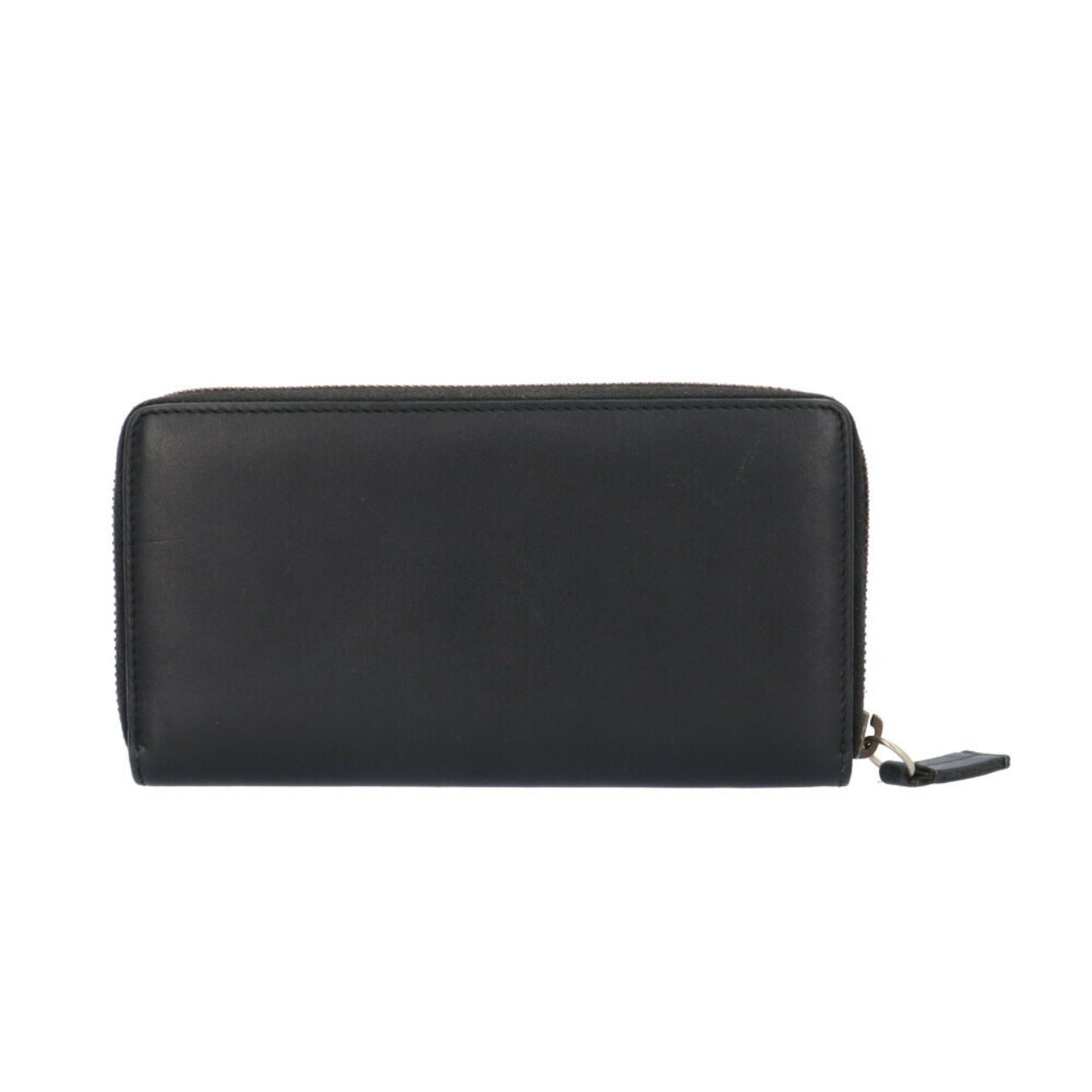 Gucci Black Leather Long Wallet (Bi-Fold)