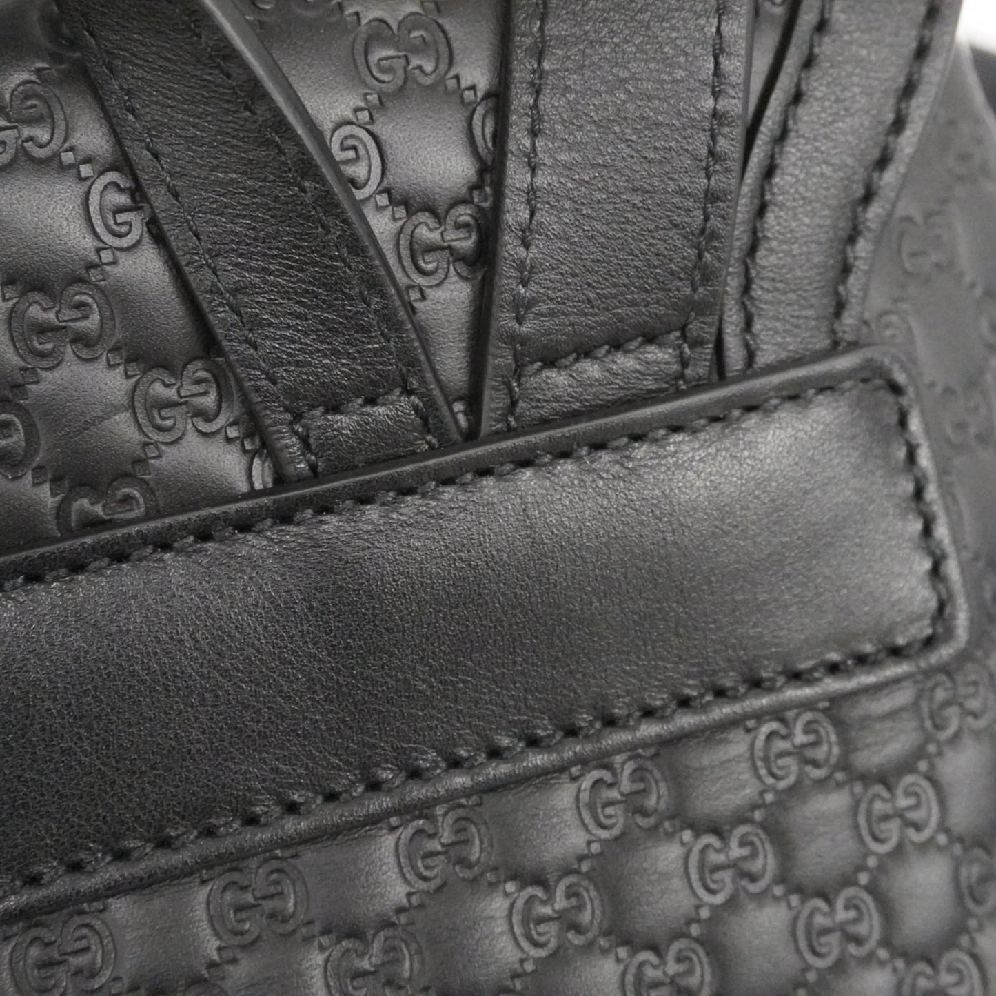 Gucci Black Leather Backpack ( )