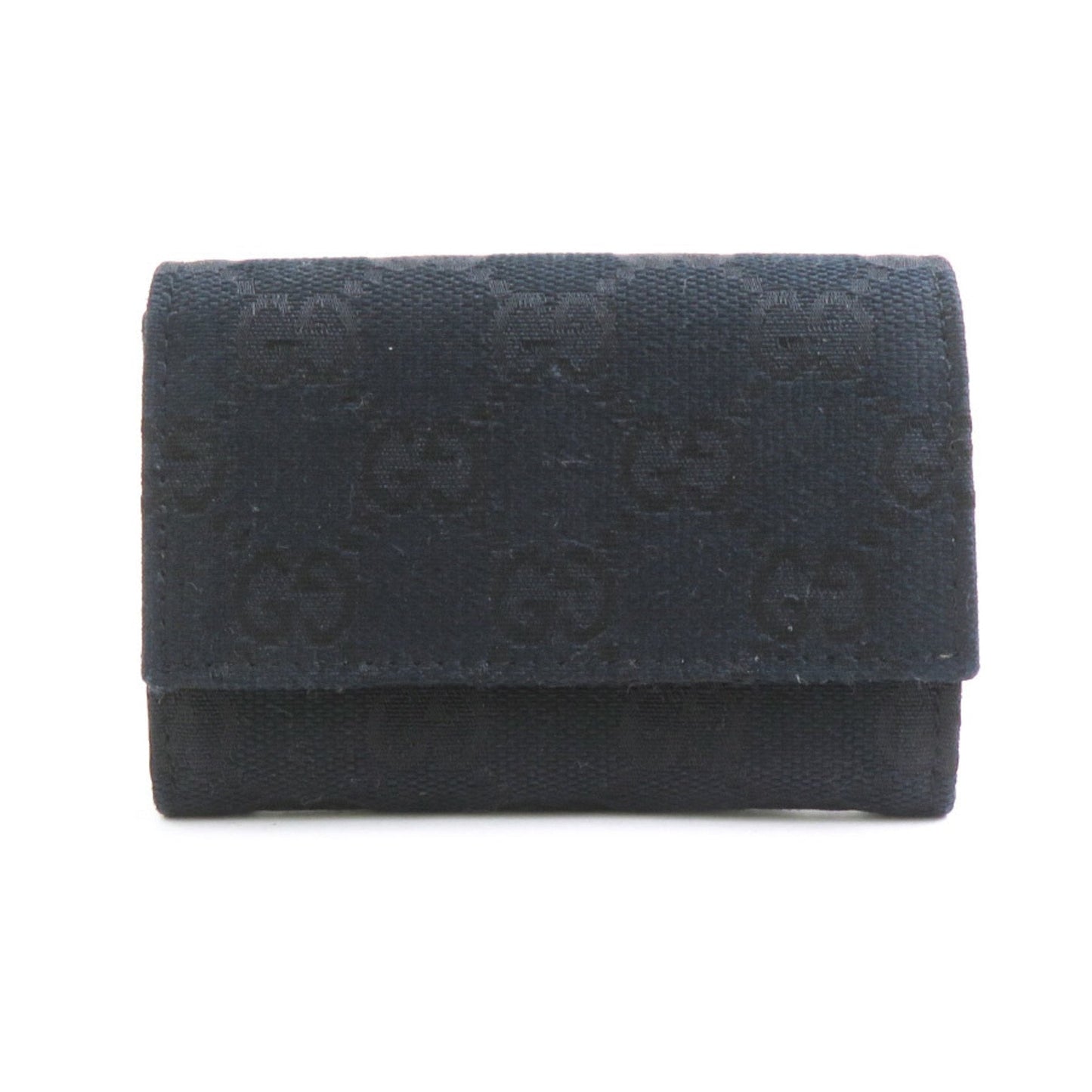 Gucci Black Gg Canvas Coin Purse/Coin Case ( )