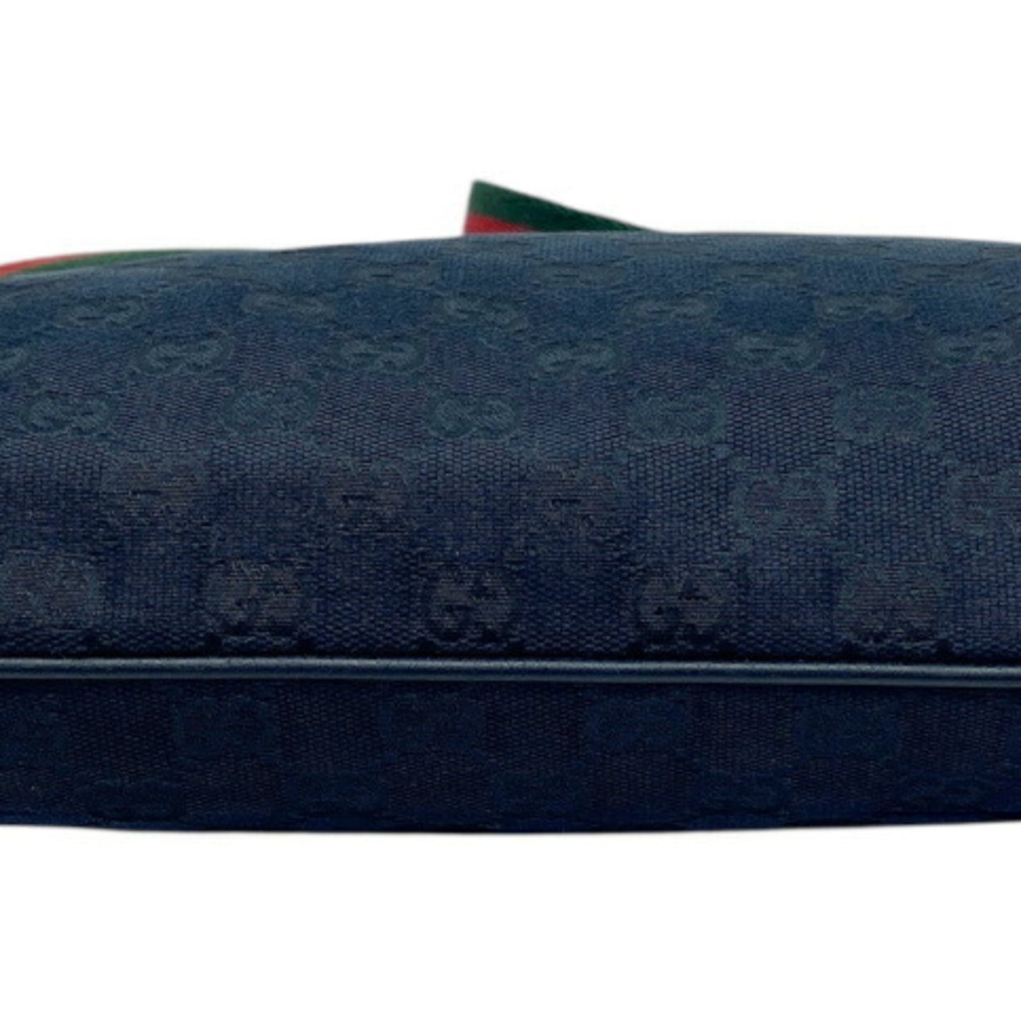Gucci Black Gg Canvas Shoulder Bag ( )