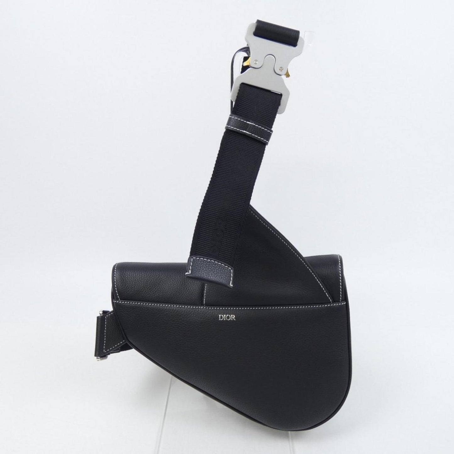 Christian Dior Black Leather Handbag ()