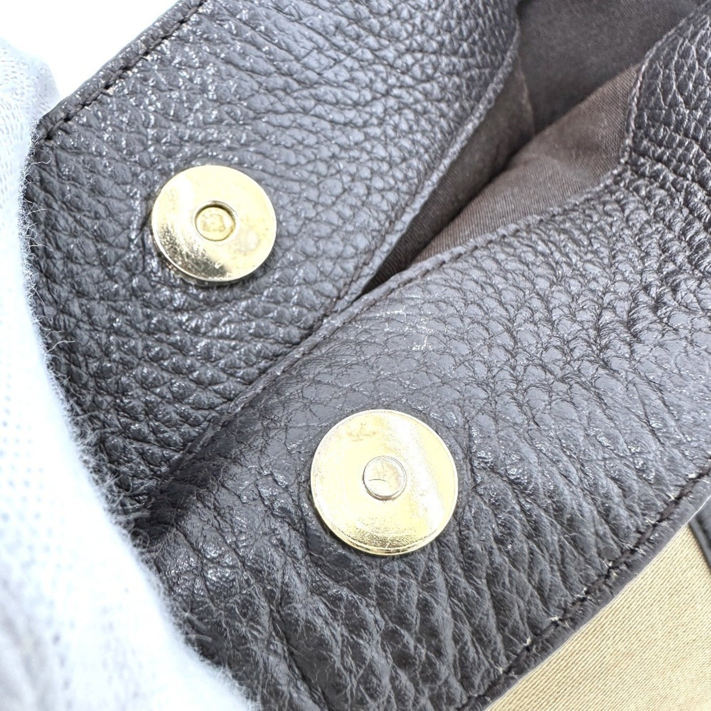Gucci Beige Canvas Leather Shoulder Bag Tote Bag ( )