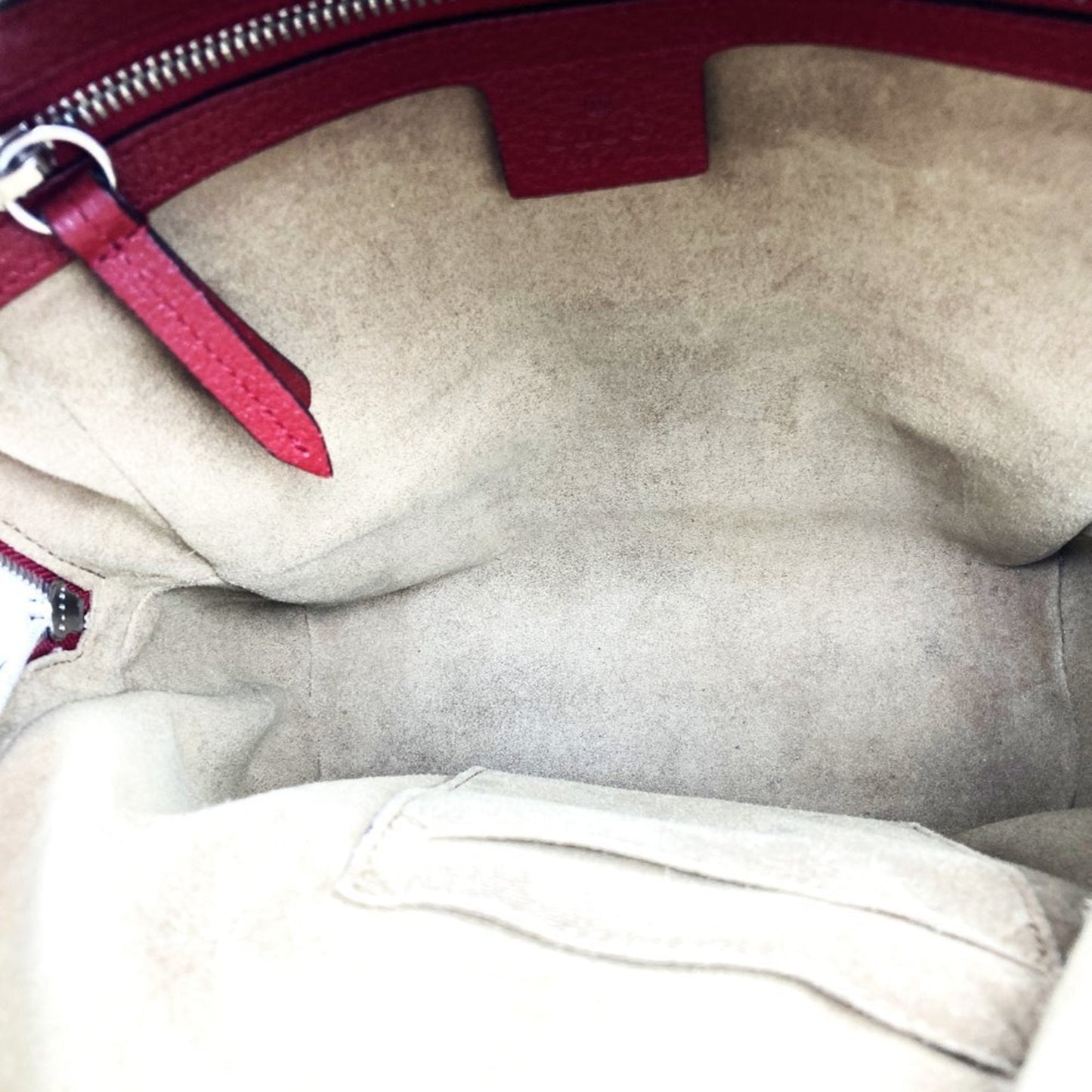 Gucci Green Multi-Color Red Color Yellow Gg Supreme Canvas Leather Backpack ( )