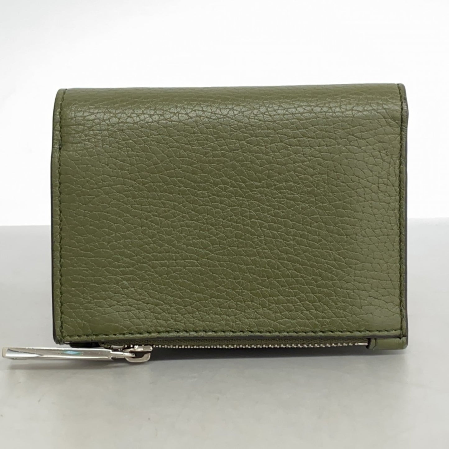 Gucci Khaki Leather Wallet (Bi-Fold) ( )