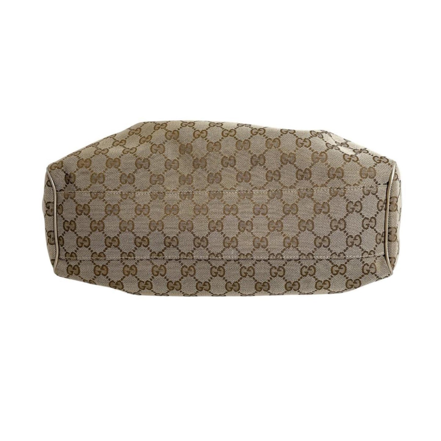 Gucci Gg Canvas Beige Gg Canvas Handbag Tote Bag ( )