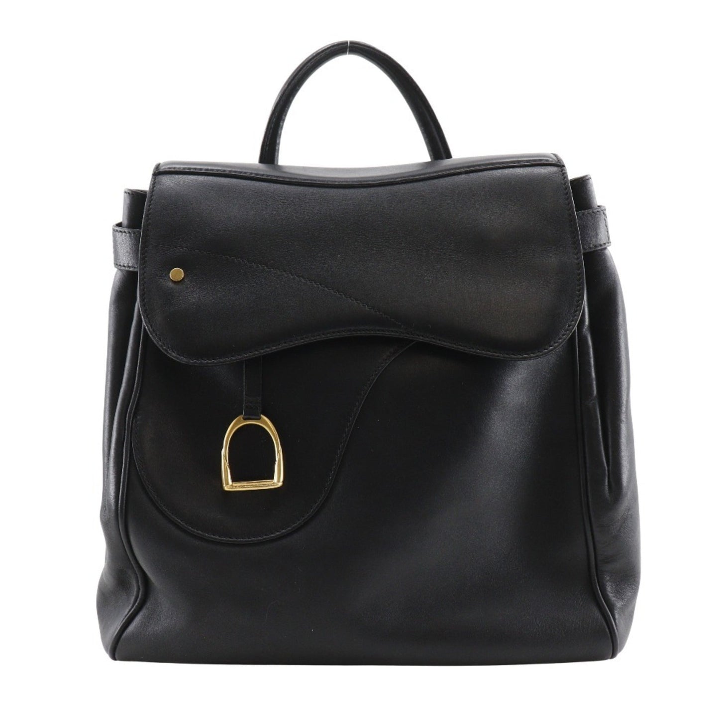 Gucci Black Leather Backpack ( )
