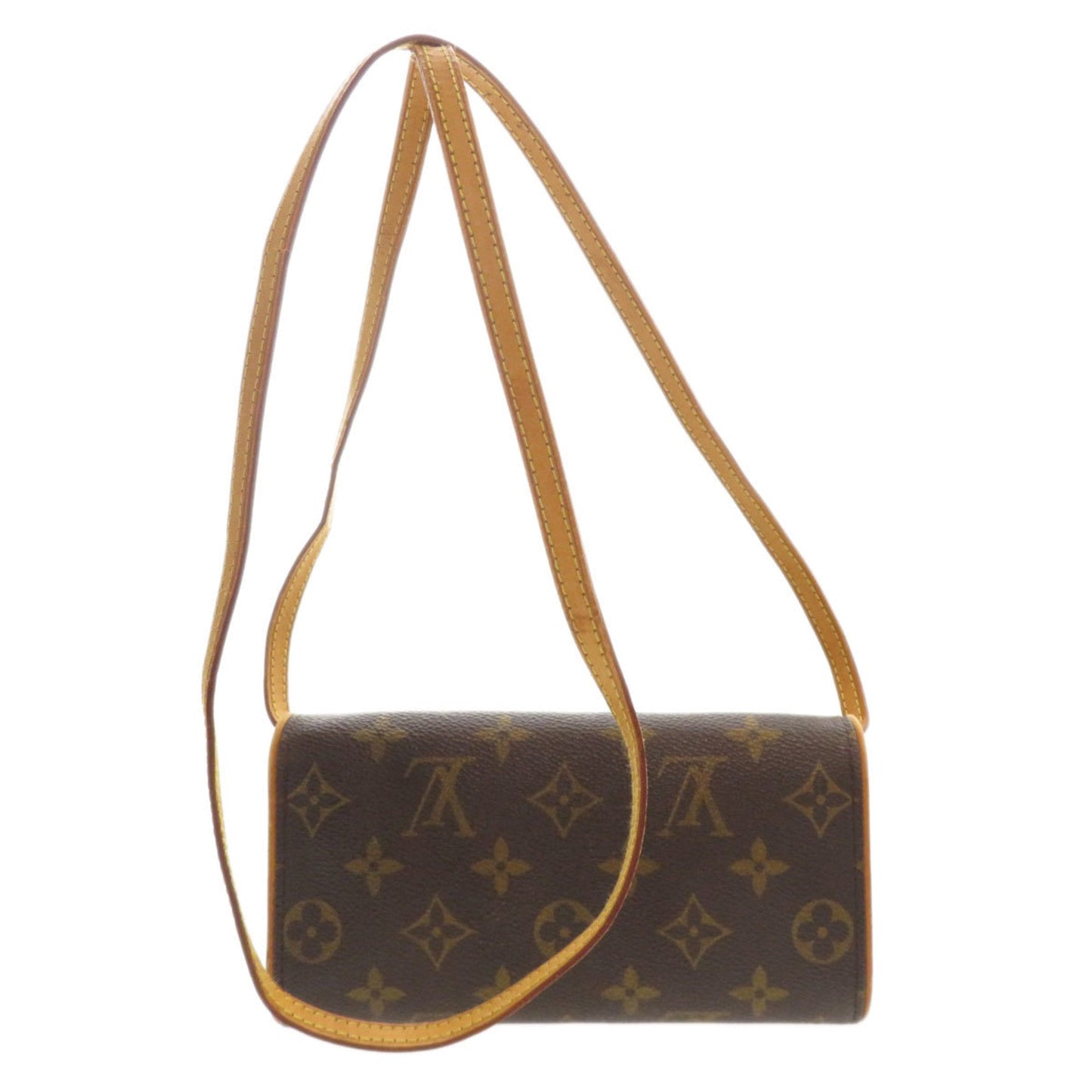 Louis Vuitton M51854 Pochette Twin PM Monogram Shoulder Bag Canvas Ladies LOUIS VUITTON